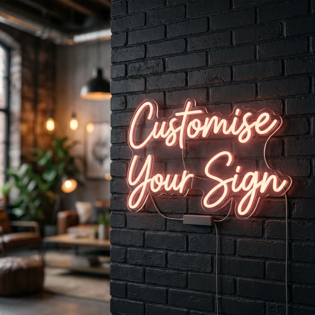 Customisable Text Neon Sign